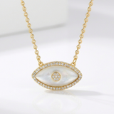 Collier oeil protecteur céramique